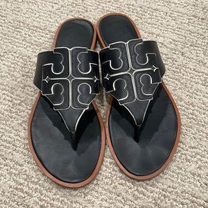 Black Tory Burch sandals. Size 8.5